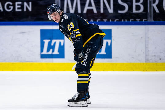 Södertäljes Egor Polin deppar