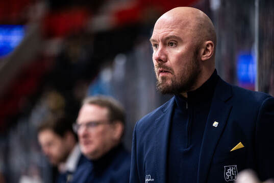 Södertäljes assisterande tränare Nicklas Grossman