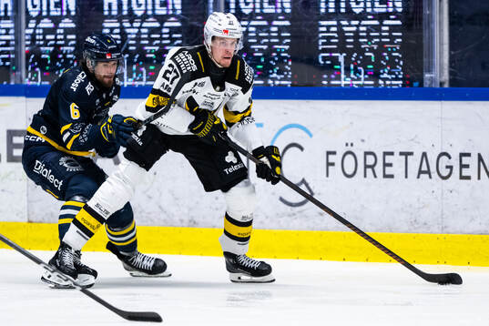 Södertäljes Olli Vainio och Västerås Carl Jakobsson