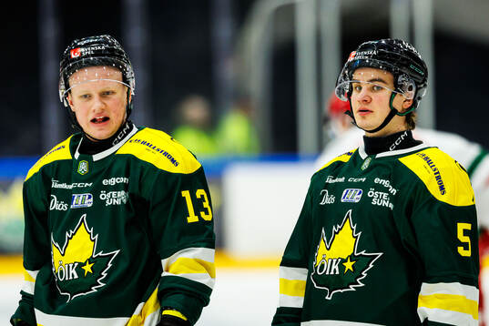Östersunds Isac Hamberg och Jakob Norén