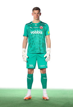 Helsingborgs målvakt Johan Brattberg