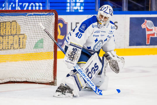 Leksands målvakt Mantas Armalis