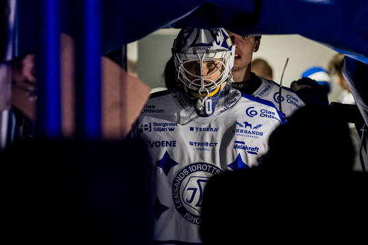 Leksands målvakt Mantas Armalis
