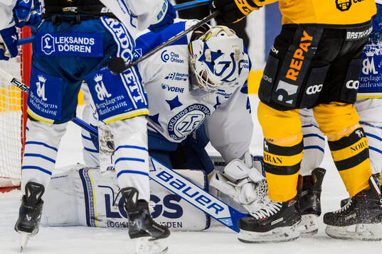 Leksands målvakt Mantas Armalis