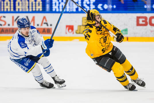 Leksands Marcus Karlberg och Skellefteås Axel Sandin