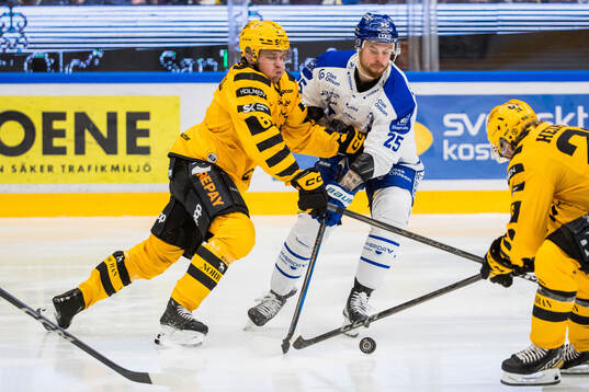 Skellefteås Måns Forsfjäll och Leksands Lucas Elvenes