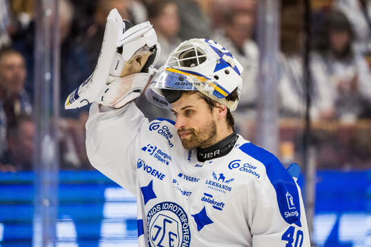 Leksands målvakt Mantas Armalis