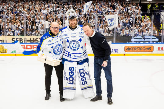 Leksands målvakt Mantas Armalis utsedd till matchens lirare