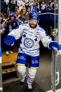 Leksands Oskar Lang utsedd till matchens krigare