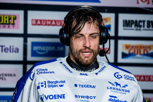 Leksands målvakt Mantas Armalis
