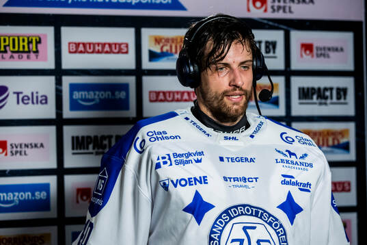 Leksands målvakt Mantas Armalis