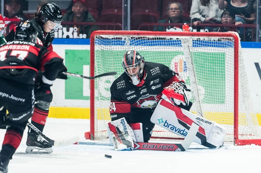 Malmö Redhawks målvakt Marek Langhamer