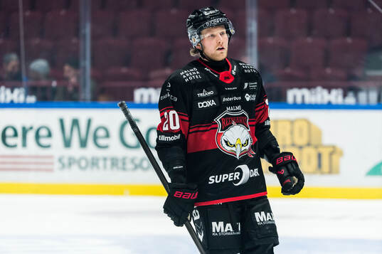 Malmö Redhawks Thomas Berg Paulsen deppar