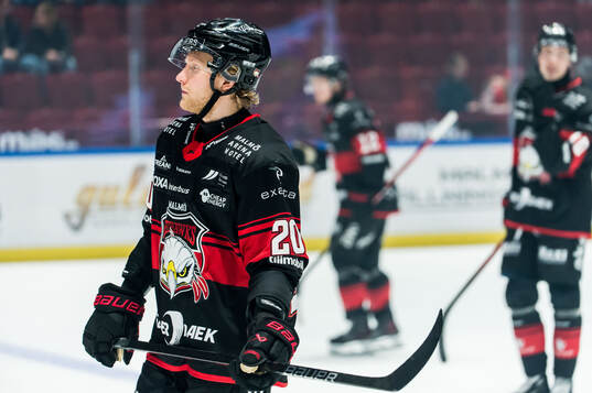 Malmö Redhawks Thomas Berg Paulsen deppar