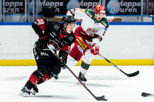 Malmö Redhawks William von Barnekow och Modos Alexander