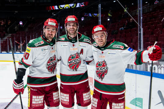Modos David Bernhardt, Sam Vigneault och Mikkel Aagaard