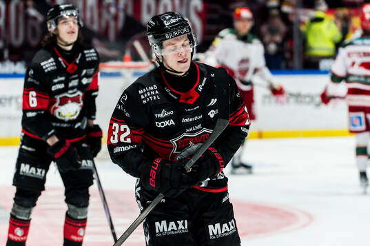 Malmö Redhawks Joona Ikonen deppar