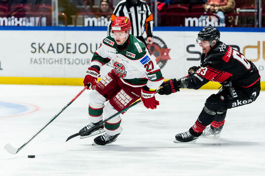 Modos Mattias Norlinder och Malmö Redhawks Fredrik