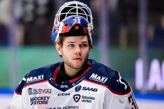 Linköpings målvakt Jesper Myrenberg