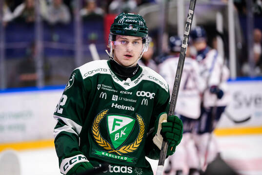 Färjestads Lucas Forsell deppar