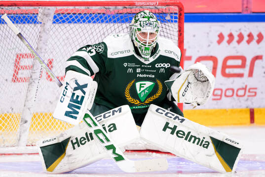 Färjestads målvakt Maxime Lagacé