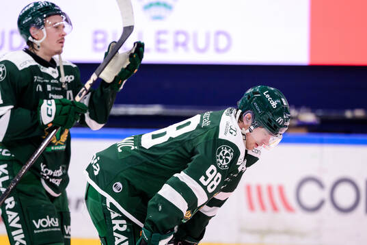 Färjestads Joakim Nygård och Marian Studenic deppar