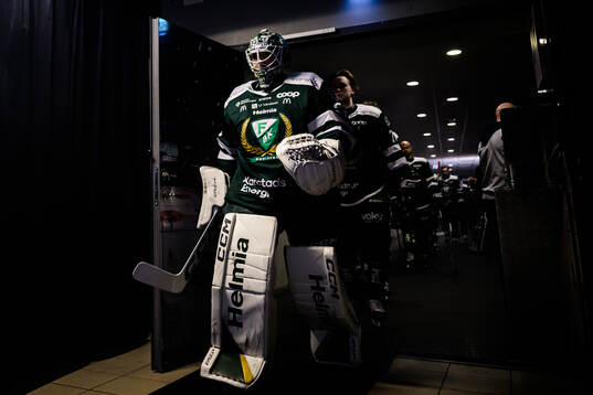 Färjestads målvakt Maxime Lagacé