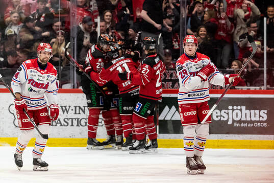 Timrås Emil Pettersson och Filip Hållander deppar