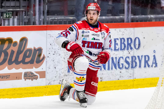 Timrås Linus Nässén deppar