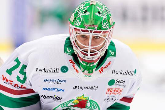 Rögles målvakt Arvid Holm