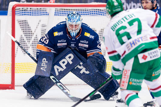 Växjös målvakt Emil Larmi