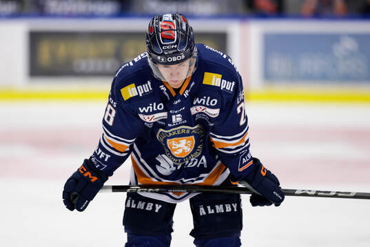 Växjös Hugo Gustafsson deppar