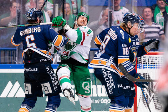 Växjös Petter Granberg och Rögles Linus Sandin