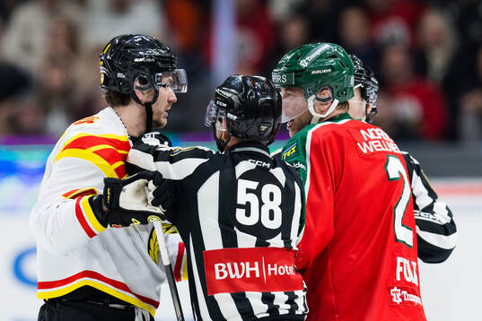 Brynäs Miks Indrasis och Frölundas Christian Folin