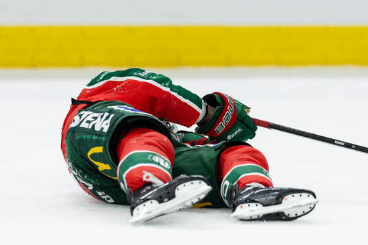 Frölundas Linus Weissbach skadad