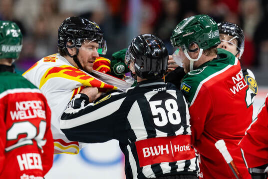 Brynäs Miks Indrasis och Frölundas Christian Folin