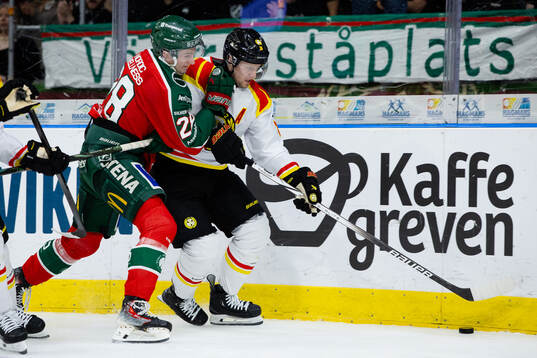 Frölundas Viktor Nörringer och Brynäs Linus Ölund