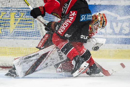 Luleås målvakt Joel Lassinantti
