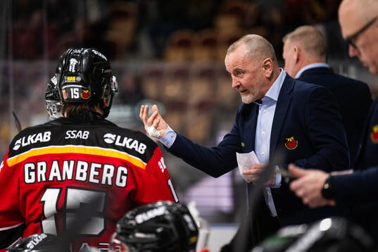 Luleås tränare Thomas Berglund