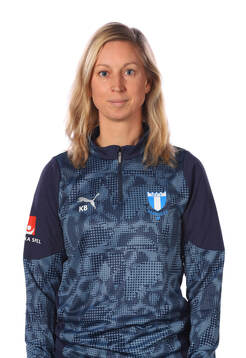 Malmö FFs fysioterapeut Karin Boman