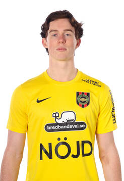 Brommapojkarnas målvakt Leo Cavallius
