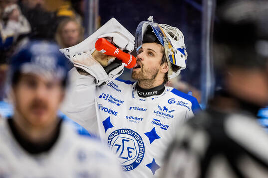Leksands målvakt Mantas Armalis