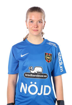 Brommapojkarnas målvakt Ida Frodestedt