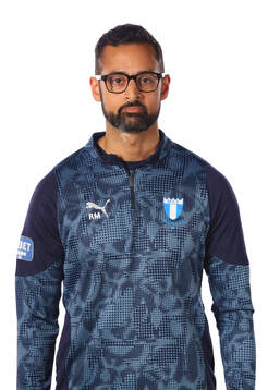 Malmö FFs sjukgymnast Roem Muftee
