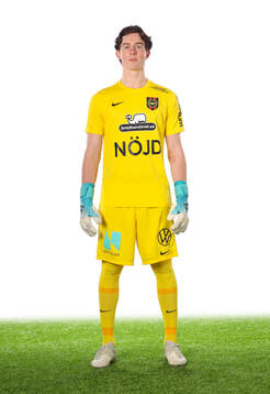 Brommapojkarnas målvakt Leo Cavallius
