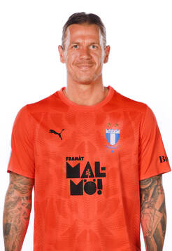 Malmö FFs målvakt Johan Dahlin