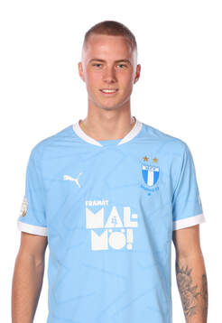 Malmö FFs Daniel Gudjohnsen