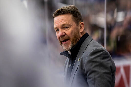 Leksands tränare Charles Berglund