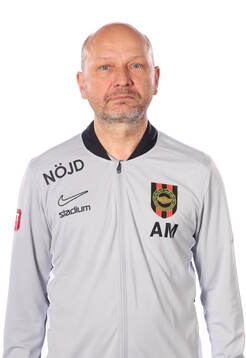 Brommapojkarnas lagledare Anders Mörk