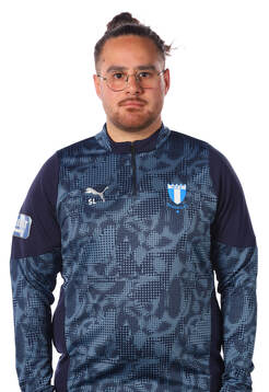 Malmö FFs massör Sebastian Leyton